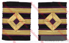 Load image into Gallery viewer, 1st Engineer Soft Epaulettes - Merchant Navy - Solomon Brothers Apparel
