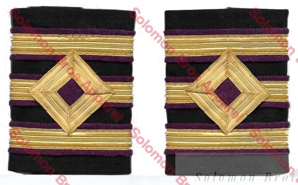 1st Engineer Soft Epaulettes - Merchant Navy - Solomon Brothers Apparel