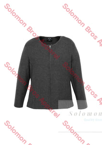 2 Way Zip Ladies Cardigan - Solomon Brothers Apparel