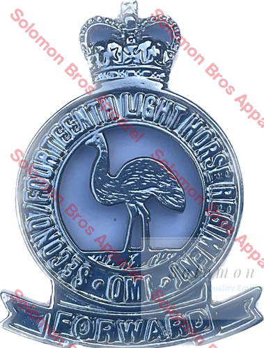 2Nd/14Th Light Horse Regiment Cap Badge Medals