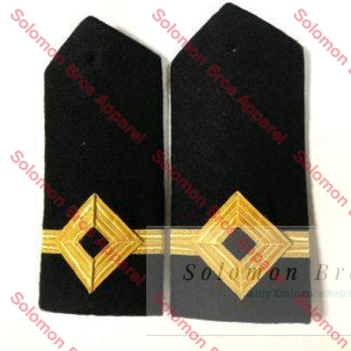 3rd Officer Hard Epaulettes - Merchant Navy - Solomon Brothers Apparel