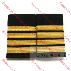 4 Bar Gold Lace Soft Epaulettes - Solomon Brothers Apparel