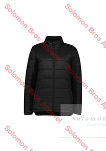 Aerial Ladies Puffer Jacket Black / Sm Jackets