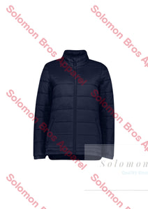 Aerial Ladies Puffer Jacket Navy / Sm Jackets