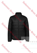 Load image into Gallery viewer, Aerial Mens Puffer Jacket Black / Sm Jackets
