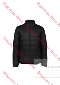 Aerial Mens Puffer Jacket Black / Sm Jackets