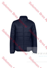 Load image into Gallery viewer, Aerial Mens Puffer Jacket Navy / Sm Jackets
