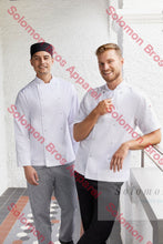 Load image into Gallery viewer, Appetite Vented S/s Chef Jacket Mens Jackets
