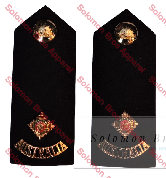 Army 2nd Lieutenant Gold Shoulder Board - Solomon Brothers Apparel