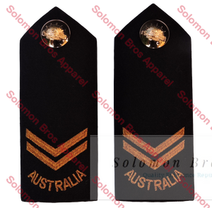 Army Corporal Gold Shoulder Board - Solomon Brothers Apparel