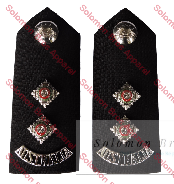 Army Lieutenant Silver Shoulder Board - Solomon Brothers Apparel