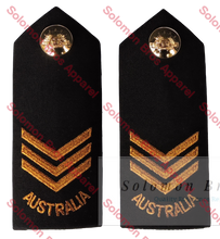 Load image into Gallery viewer, Army Sergeant Gold Shoulder Board - Solomon Brothers Apparel
