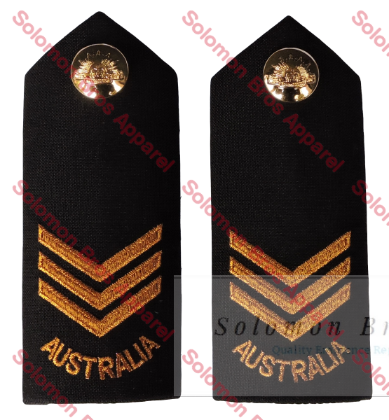 Army Sergeant Gold Shoulder Board - Solomon Brothers Apparel