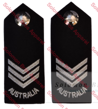 Load image into Gallery viewer, Army Sergeant Silver Shoulder Board - Solomon Brothers Apparel
