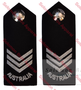 Army Sergeant Silver Shoulder Board - Solomon Brothers Apparel