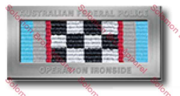 Australian Federal Police Operation Ironside Citation Medals