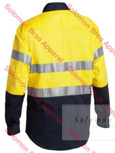 Load image into Gallery viewer, Bisley 2 Tone Hi Vis Shirt 3M Reflective Tape - Long Sleeve - Solomon Brothers Apparel
