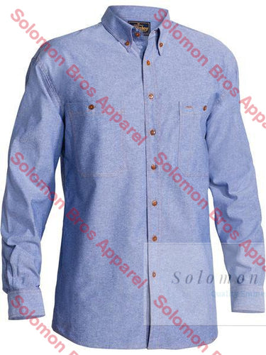 Bisley Chambray Shirt L/S - Solomon Brothers Apparel