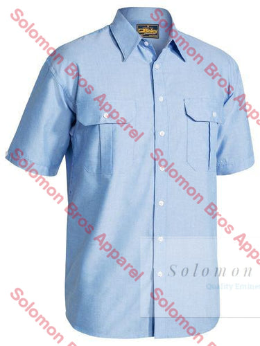 Bisley Oxford Shirt S/S - Solomon Brothers Apparel