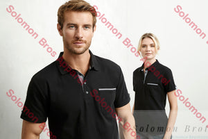 Boundary Mens Polo - Solomon Brothers Apparel