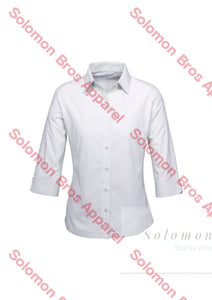 Campaign Ladies 3/4 Sleeve Blouse - Solomon Brothers Apparel