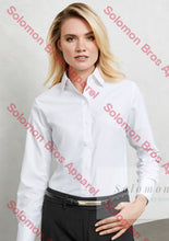 Load image into Gallery viewer, Campaign Ladies Long Sleeve Blouse - Solomon Brothers Apparel
