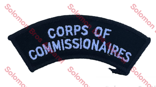 Corp of Commissionaires badge