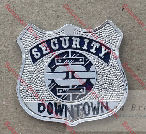 Downtown Security Cap Badge