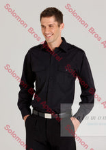 Load image into Gallery viewer, Epaulette Shirt Men’s Long Sleeve - Solomon Brothers Apparel
