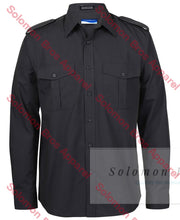 Load image into Gallery viewer, Epaulette Shirt Men’s Long Sleeve - Solomon Brothers Apparel
