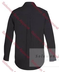 Epaulette Shirt Men’s Long Sleeve - Solomon Brothers Apparel