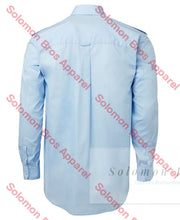 Load image into Gallery viewer, Epaulette Shirt Men’s Long Sleeve - Solomon Brothers Apparel
