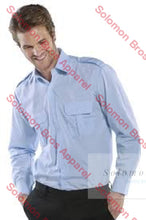 Load image into Gallery viewer, Epaulette Shirt Men’s Long Sleeve - Solomon Brothers Apparel
