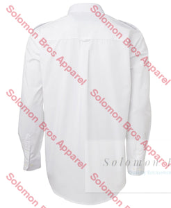 Epaulette Shirt Men’s Long Sleeve - Solomon Brothers Apparel