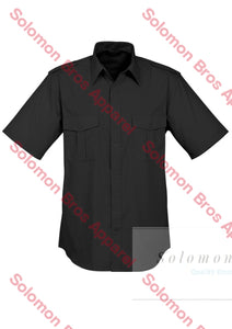 Epaulette Shirt Men’s Short Sleeve - Solomon Brothers Apparel