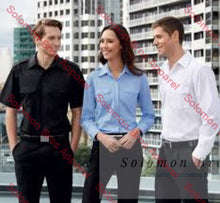 Load image into Gallery viewer, Epaulette Shirt Men’s Short Sleeve - Solomon Brothers Apparel
