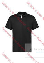 Load image into Gallery viewer, Equity Mens Polo Black/white / Sm
