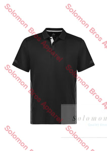 Equity Mens Polo Black/white / Sm