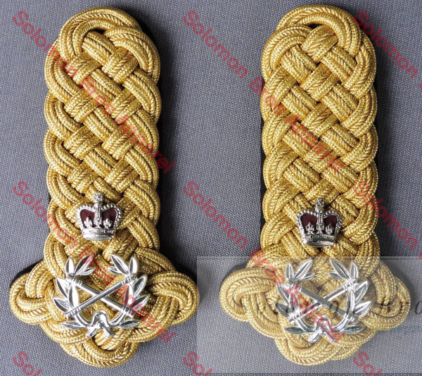 Field Marshal Plaited Shoulder Board Insignia