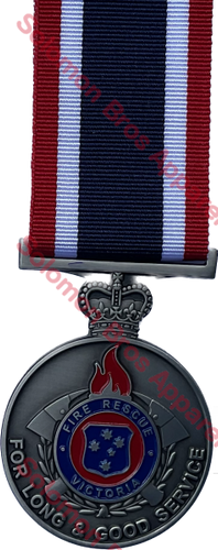 Fire Rescue Victoria (Frv) Long Service Medal Medals