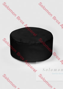 Flat Top Chef Hat Black Jackets