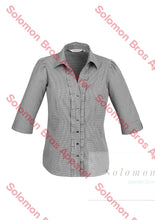 Load image into Gallery viewer, Fringe Ladies 3/4 Sleeve Blouse - Solomon Brothers Apparel
