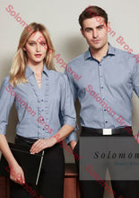 Load image into Gallery viewer, Fringe Ladies 3/4 Sleeve Blouse - Solomon Brothers Apparel
