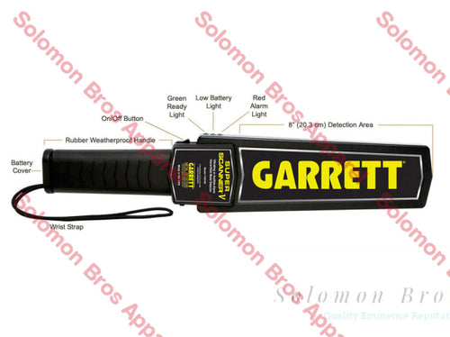 Garrett Super Scanner Metal Detector - Solomon Brothers Apparel