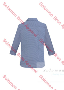 Gem Ladies 3/4 Sleeve Blouse - Solomon Brothers Apparel