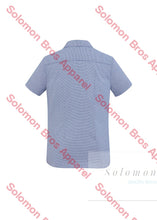 Load image into Gallery viewer, Gem Ladies Short Sleeve Blouse - Solomon Brothers Apparel
