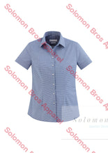 Load image into Gallery viewer, Gem Ladies Short Sleeve Blouse - Solomon Brothers Apparel
