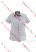 Load image into Gallery viewer, Gem Ladies Short Sleeve Blouse - Solomon Brothers Apparel
