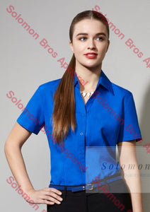 Haven Ladies Short Sleeve Blouse - Solomon Brothers Apparel