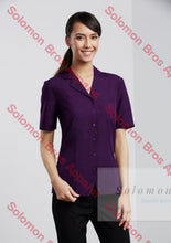 Load image into Gallery viewer, Haven Ladies Short Sleeve Overblouse - Solomon Brothers Apparel
